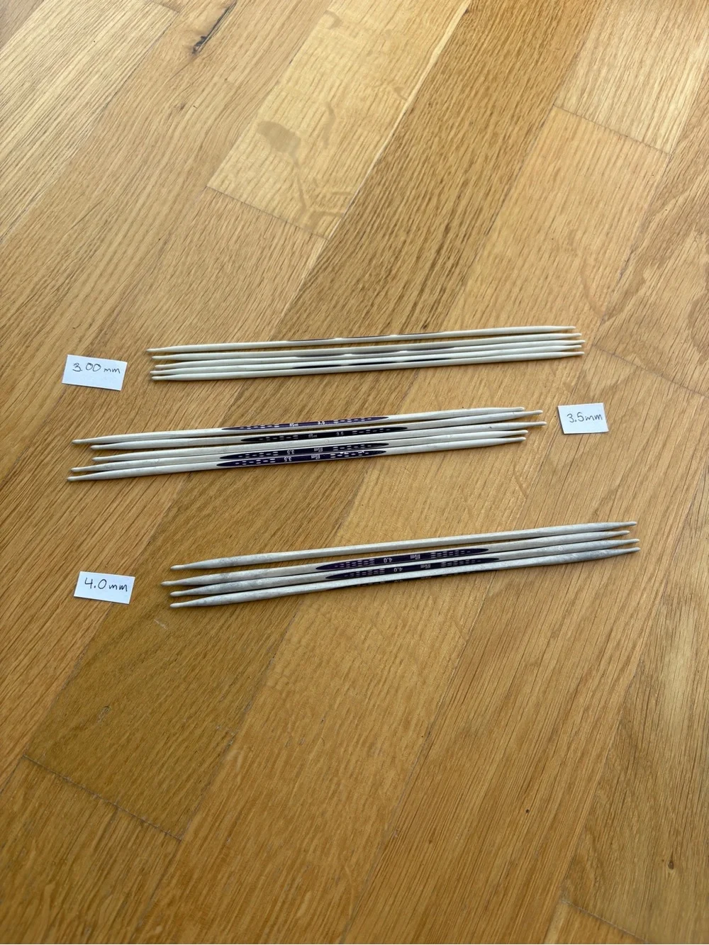 Set of Prym Double-Pointed Knitting Needles Set
